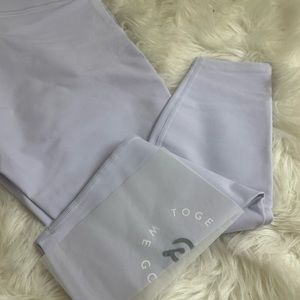 Peloton Cadet Cross Front Leggings Women’s Lilac Purple Size